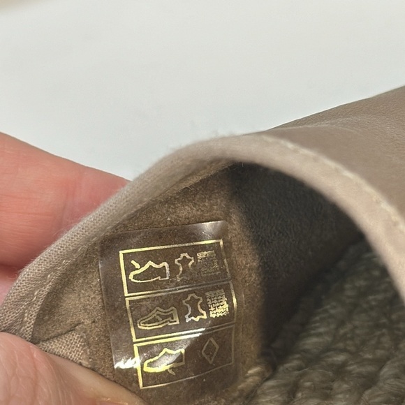 Anthropologie Gaimo Leather Slingback Espadrille Sandals Size 36(5.5) - Picture 10 of 15